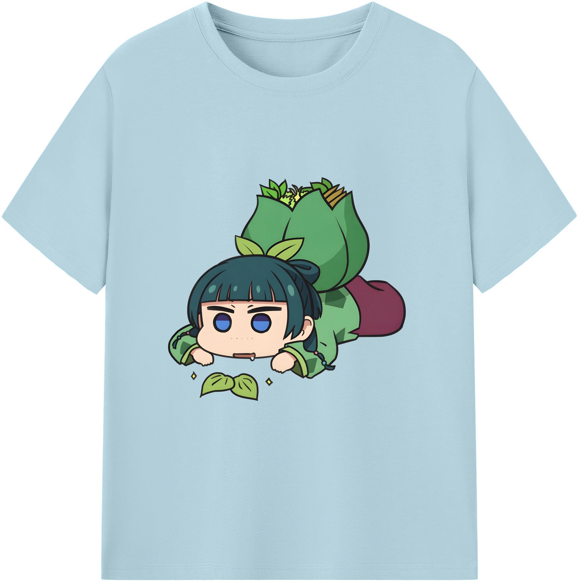 （画像用） 薬屋のひとりごと The Apothecary Diaries 綿100％半袖Tシャツ（フロントプリント）